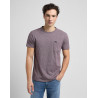 Tričko pánská LEE 112349077 ultimate pocket tee garnet slim fit