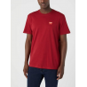 Pánské tričko Wrangler W70MD3XRO Sign Off Tee In Rhubarb Red