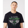 Pánské tričko Wrangler W70PD3100 Americana Tee black