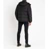 Pánská bunda Lee L87XUM01 puffer jacket regular fit warp black, zimní