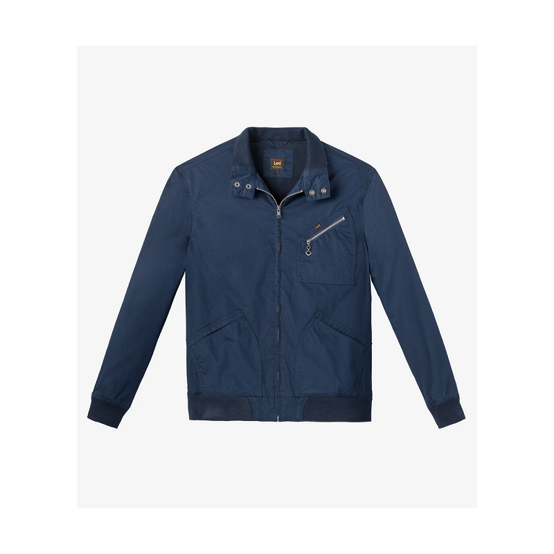 Pánská bunda Lee L86LTOEE Harrington jacket navy drop