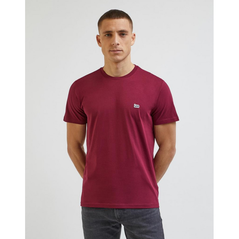 Pánské tričko Lee 112341717 SS patch logo tee port