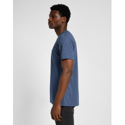 Tričko pánská LEE 112355558 ultimate pocket tee mood indigo slim fit