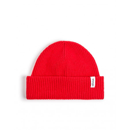 Čepice Wrangler 112344023 sing off beanie  red