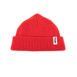 Čepice Wrangler 112344023 sing off beanie  red