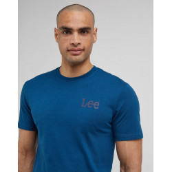 Pánské tričko Lee 112341712 medium wobbly Lee tee royal teal