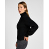 Dámský svetr Lee 112358826 roll neck knit black