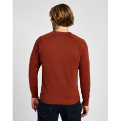 Pánský svetr Lee 112355672 clean raglan sweater sweet maple skořicový