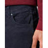 Pánské džíny Wrangler 112358044 Greensboro dark navy manšestr