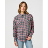 Dámská košile Wrangler 112356489 western shirt peach