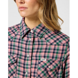 Dámská košile Wrangler 112356489 western shirt peach