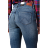 Dámské džíny Wrangler W27HX785R High rise skinny vintage blue