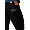 Pánské manšestrové kalhoty Wrangler W12ON9101 Arizona cord stretch black, manšestr