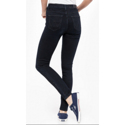 Dámské džíny Wrangler W27HCW51L high skinny blueblack 