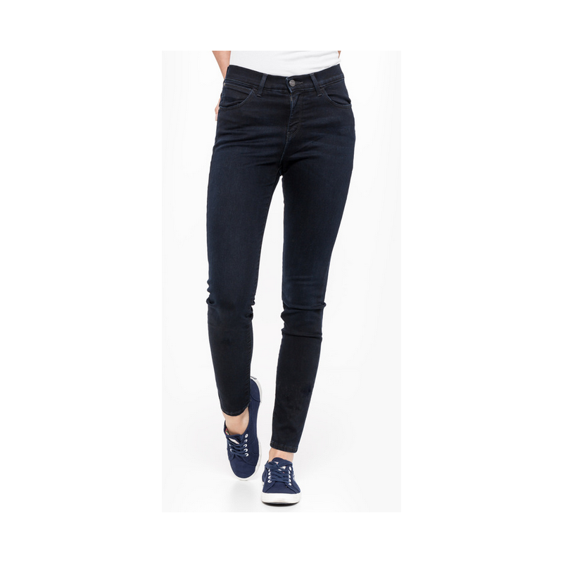 Dámské džíny Wrangler W27HCW51L high skinny blueblack 