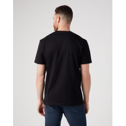 Pánské tričko Wrangler 112341132 tee black