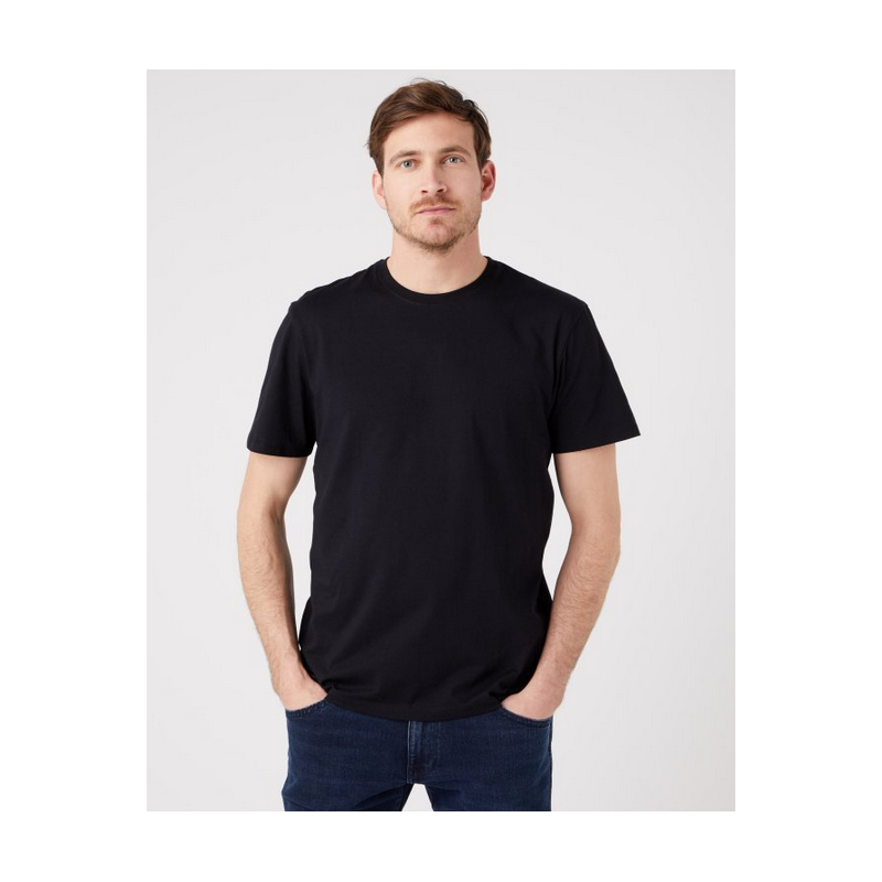 Tričko Wrangler 112321452 W7G9DH100 3XL 2 pack tee black