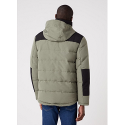 Pánská bunda Wrangler W4B2WWX45 jacket bodyguard dusty olive, zimní