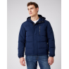 Pánská bunda Wrangler W4D7WW114 puffer jacket navy, zimní