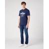 Pánské tričko Wrangler 112341142 W70PEE114 Americana tee navy