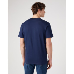 Pánské tričko Wrangler 112341142 W70PEE114 Americana tee navy