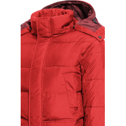 Pánská bunda Lee L87XUMKG puffer jacket regular fit warp red, zimní