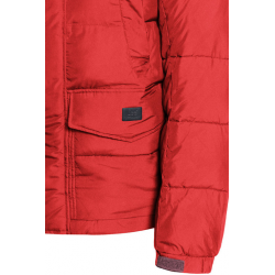 Pánská bunda Lee L87XUMKG puffer jacket regular fit warp red, zimní