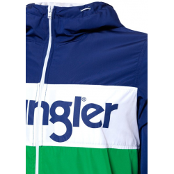 Pánská bunda Wrangler W4707V9JY wally windbreaker blue depths