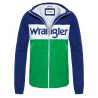 Pánská bunda Wrangler W4707V9JY wally windbreaker blue depths