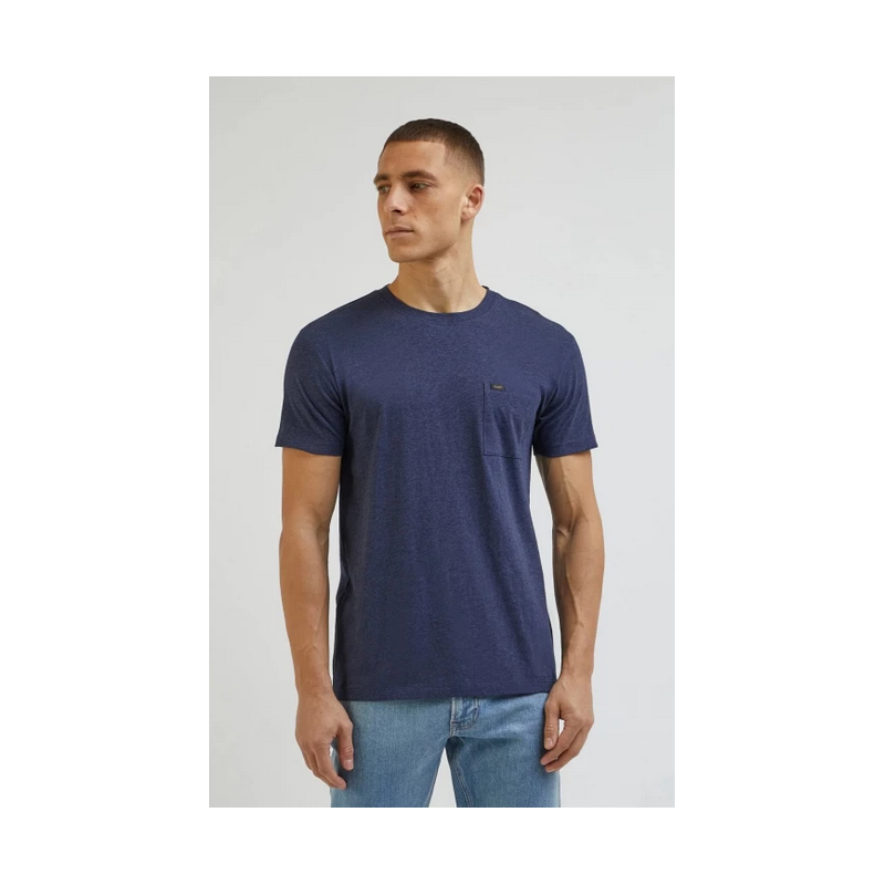 Pánské tričko Lee 112341705 L66JWTA67 ultimate pocket tee emperor navy