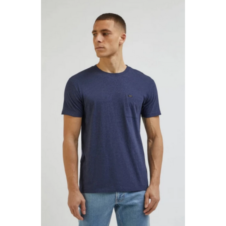 Pánské tričko Lee 112341705 L66JWTA67 ultimate pocket tee emperor navy