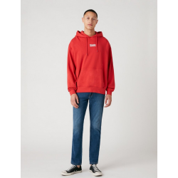 Pánská mikina Wrangler W6E1HAXA4 Hoodie rococco red