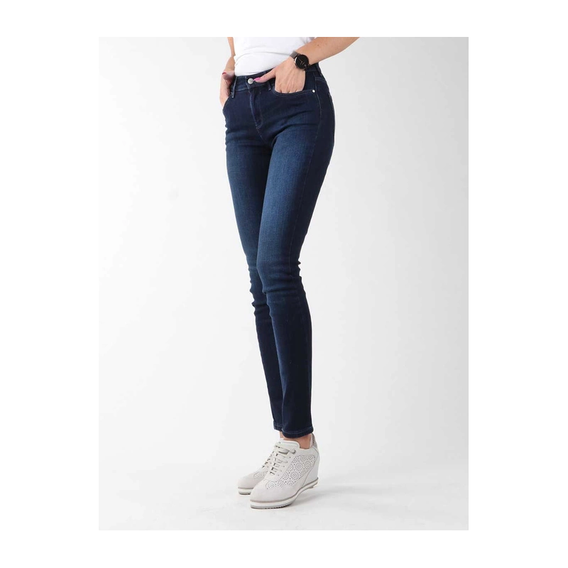 Dámské džíny Wrangler W27HX786N High rise skinny subtle blue