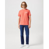 Tričko pánské Wrangler 112351267 graphic tee burnt sienna