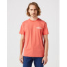 Tričko pánské Wrangler 112351267 graphic tee burnt sienna