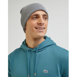 Čepice Lee 112342468 uni essential beanie grey mele