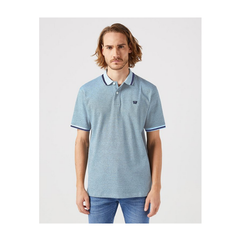 Polo pánské Wrangler 112353030 polo shirt dream blue