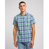 Košile pánská Lee 112349961 button down ss dandy green