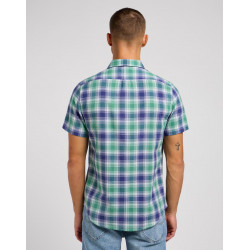 Košile pánská Lee 112349961 button down ss dandy green