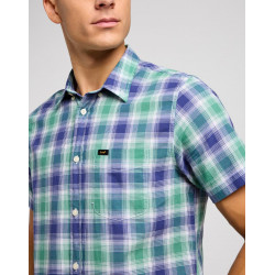 Košile pánská Lee 112349961 button down ss dandy green