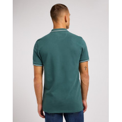 Polo pánské  Lee 112349951 pique polo evergreen