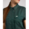 Košile dámská Lee 112350270 drapey shirt evergreen