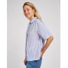 Košile dámská Lee 112350749 camp shirt surf blue