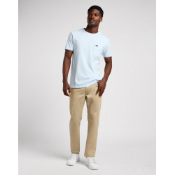 Tričko pánské  Lee 112351443 ultimate pocket tee preppy blue