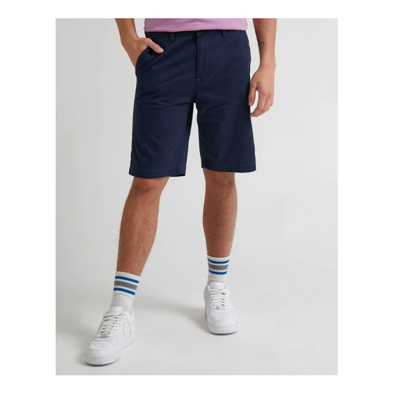 Pánské kraťasy Lee L70TTY64 32 Regular Fit Chino Short Deep Navy